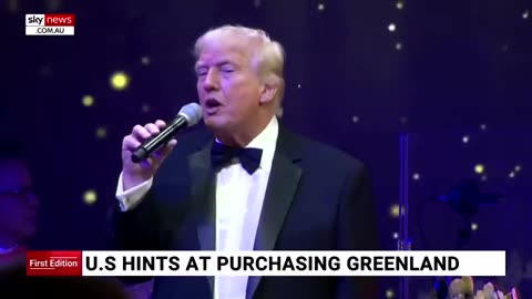 Trump hints at using US military to acquire Greenland
