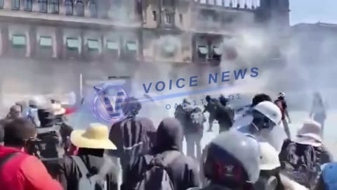 Μεγάλα επεισόδια κατά τη διάρκεια μαζικών διαδηλώσεων κατά της διαφθοράς, στην Πόλη του Μεξικό