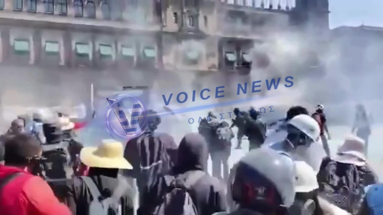 Μεγάλα επεισόδια κατά τη διάρκεια μαζικών διαδηλώσεων κατά της διαφθοράς, στην Πόλη του Μεξικό