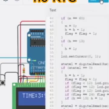 Strange !!! Ever Made #Arduino Clock Without RTC #Tinkercad #AeroArduino
