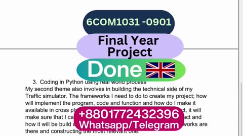 Student Work (Project) |6COM1031 Final year project AI Traffic Simulation – Literature Review | UH Cs