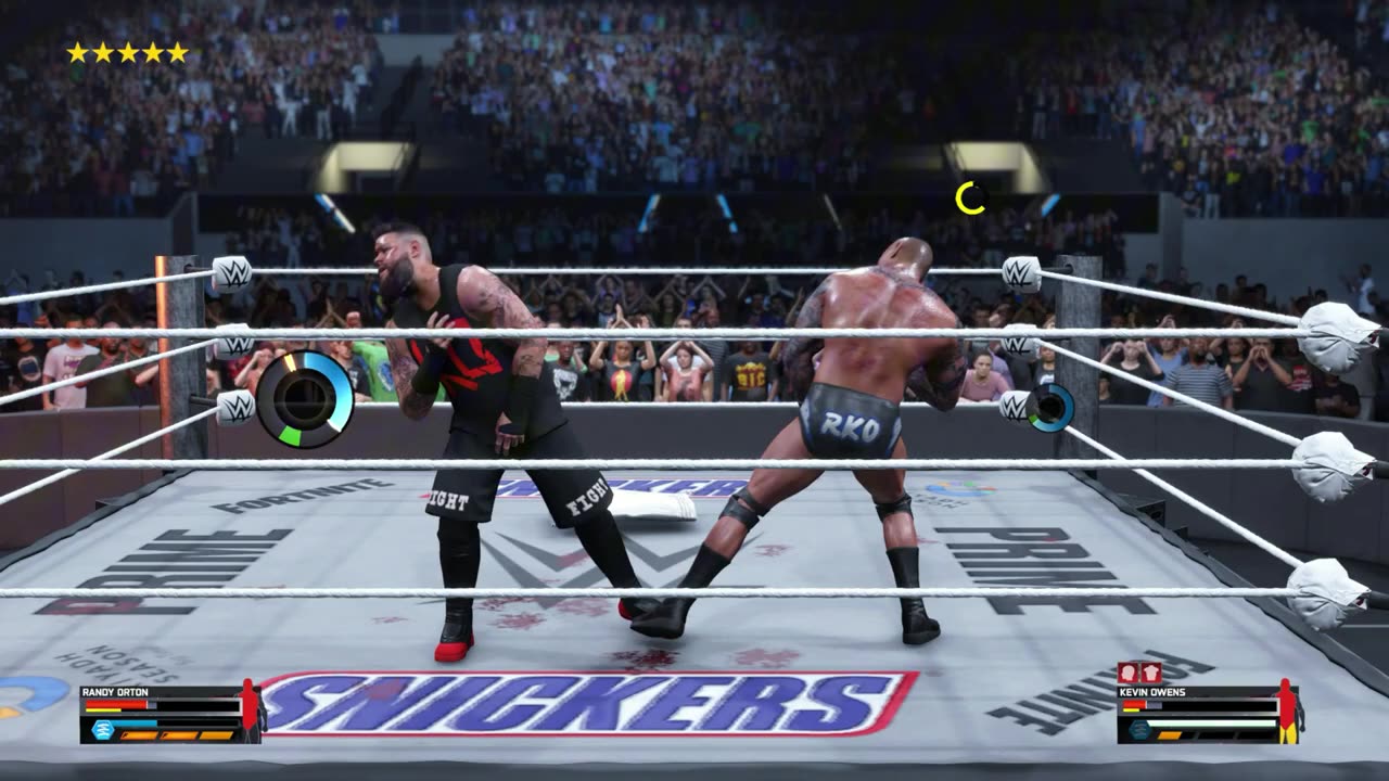 Randy Orton Vs Kevin owen