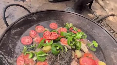 Hadzabe Tribe traditional bushmen live simple and happy lifestyle