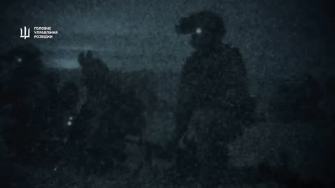 Ukrainian GRU Raid On a Russian Outpost On Narrow Strip of Land Attached to Crimea