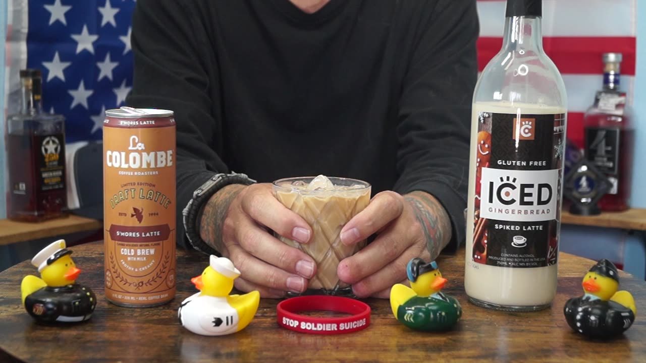 Billy Hilton - Iced Gingerbread Spiked Latte & La Colombe Smores Latte