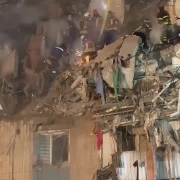 In Ternopil, a woman's body was recovered from the rubble of a house that Russia