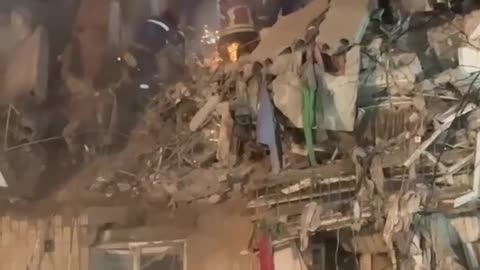 In Ternopil, a woman's body was recovered from the rubble of a house that Russia