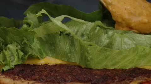 Pita Hamburger Sandwich