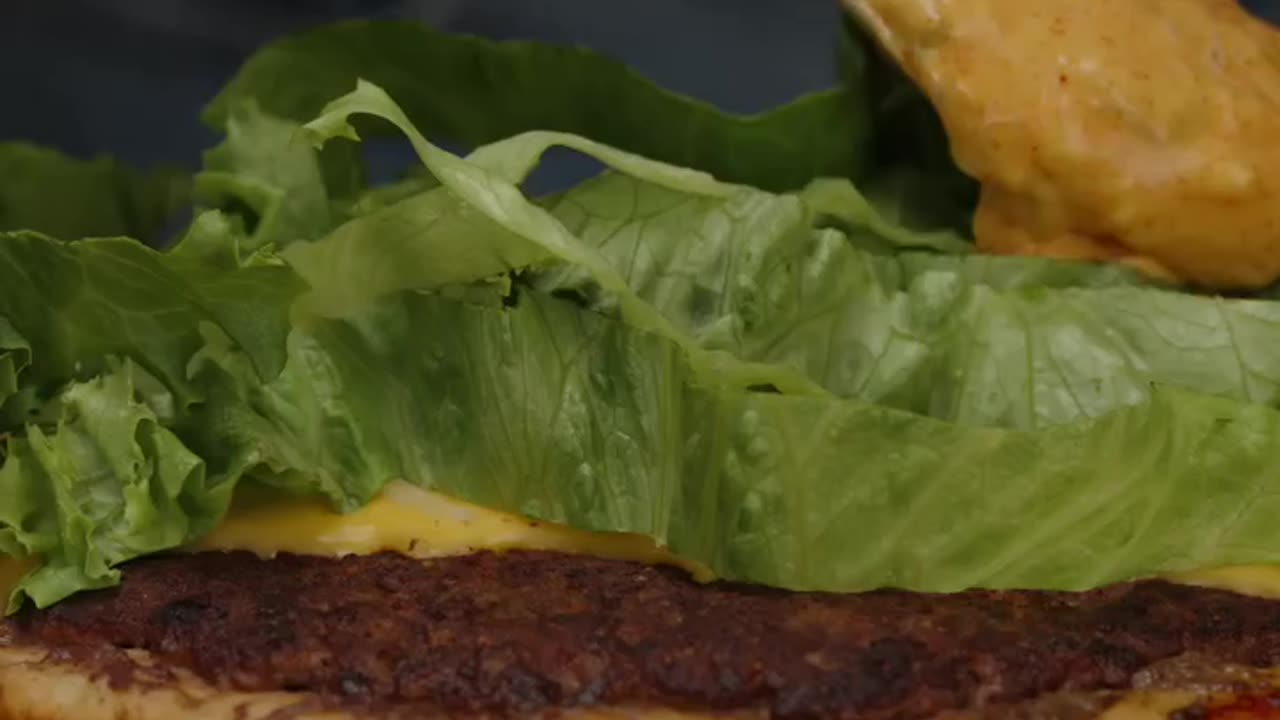 Pita Hamburger Sandwich