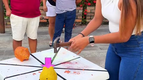 El mejor juego con la ruleta de alcancias 🥳 #juegos #alcancias