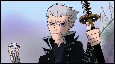 Vergil's White Monster (energy drink)