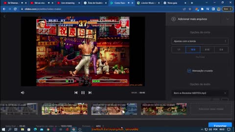 jogando the king of 2002.mp4