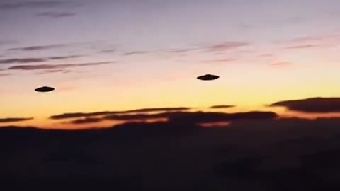 Look at what's accompanying their PLANE! 🛸