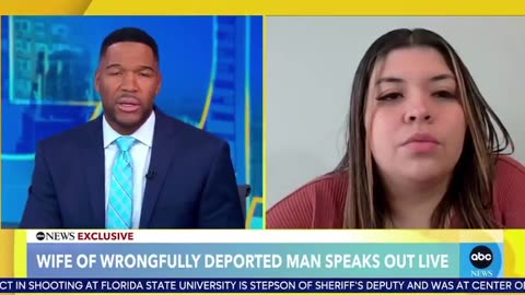 Kilmar Abrego Garcia's wife refuses to answer why she asked for a protective order.
