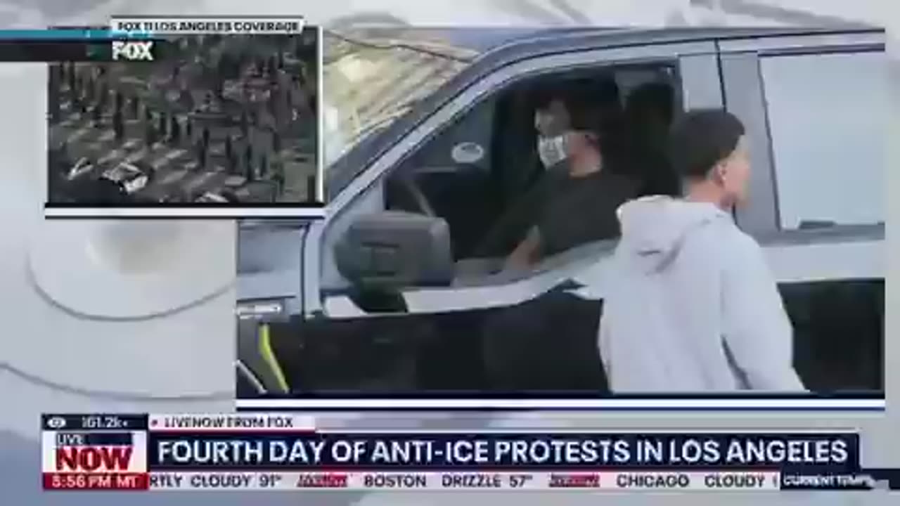 🚨BREAKING: Police arrested the thug behind the mass distribution of face shields to LA rioters.