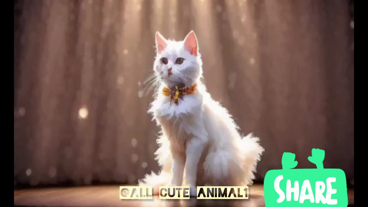 Cat funny dance video #cat#catlover#viral#trending #7