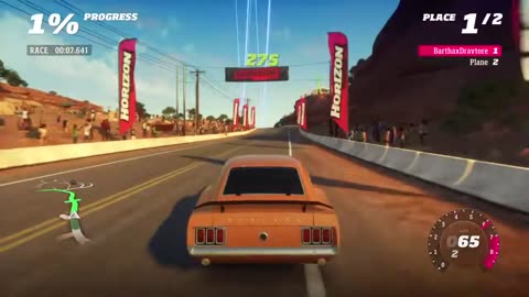 Forza Horizon, Career 043, PR Stunts Skill Stunt (Horizon Outpost Gladstone Creek)