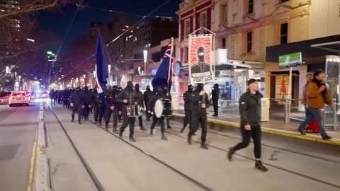 Australia: National Socialists March Through Melbourne 3