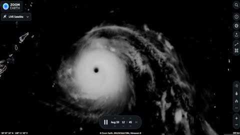 Miran Rubin - Super Typhoon Hinnamnor (Henry) 2022 - Zoom Earth | Live Hurricane Tracker (Deo 4)