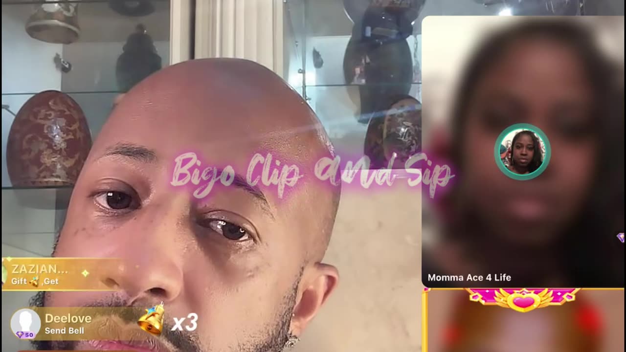 TrinaB talks to Ace about fallout w/mom n she's joins the live 7/6/25 #bigoclipandsip