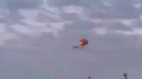 Incredible! C-RAM Destroys Incoming Drone Over US Base in Erbil, Iraq!