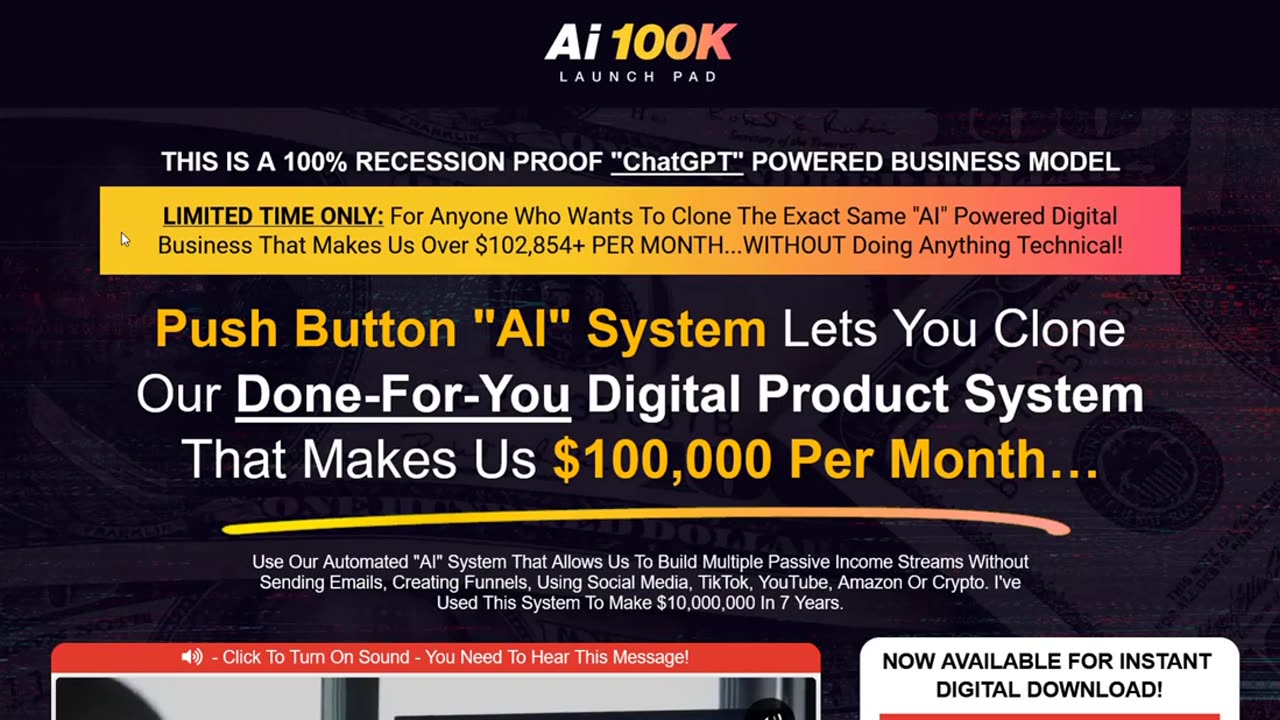 AI 100K Launch Pad Review - A Legit ChatGPT Product Software or a Scam?