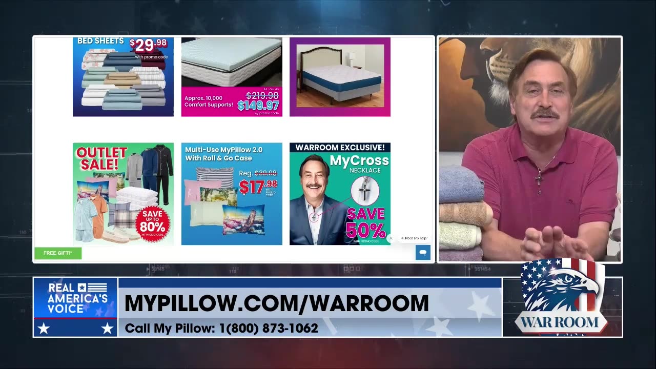 Employee Pricing Sale: Get Both Free Shipping And Discount On MyPillow Products