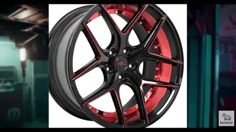 AC Wheels Divino | Staggered 20 Inch Rims (Set of 4 Wheels) - Gloss Black with R
