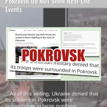Fact Check: Sora Videos Of Ukrainian Soldiers Surrendering In Pokrovsk Do NOT Show Real-Life Events