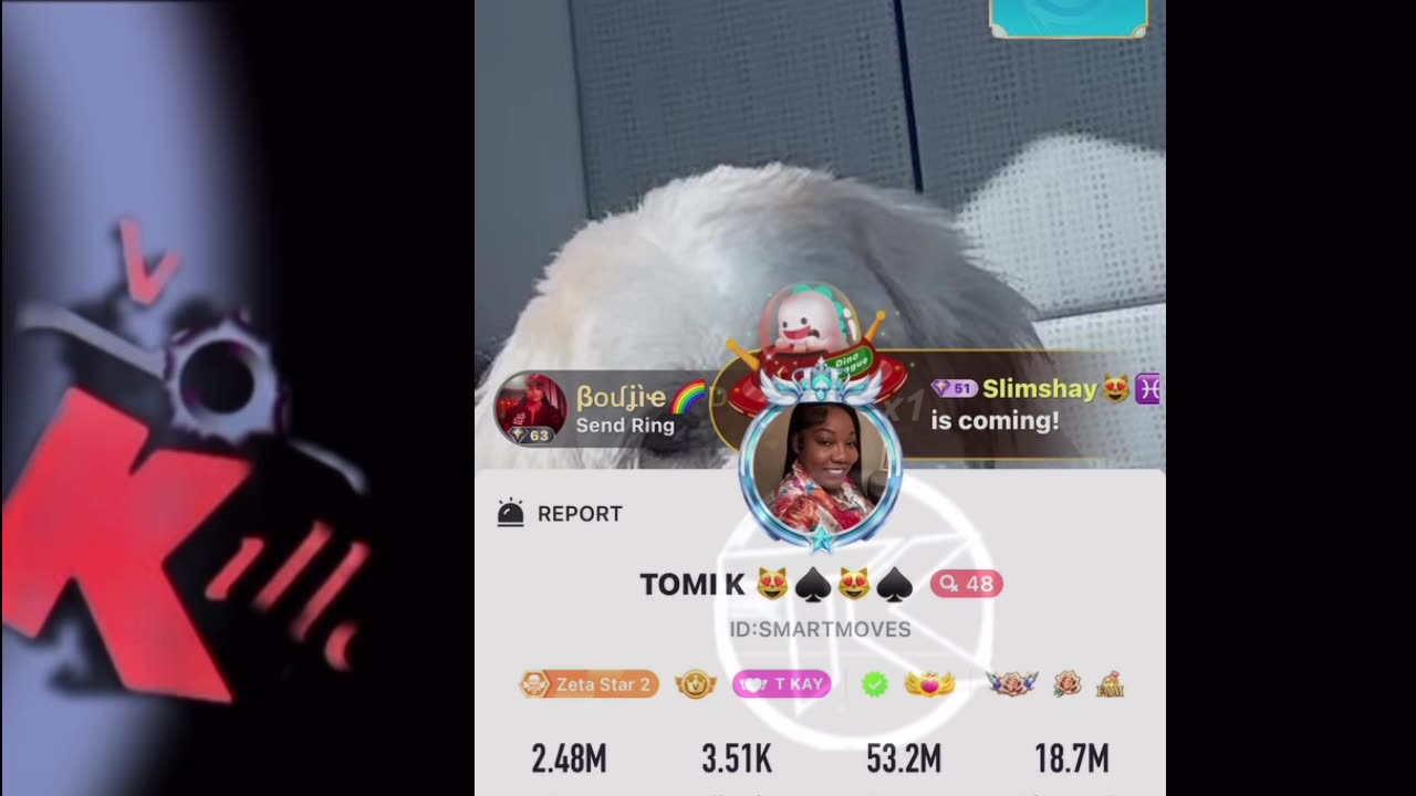 TOMIKAY GOES DARK ON TRINA B & JAZZY CHERRY REPORT BIGO ID INCLUDED 😩🧾💩🤪