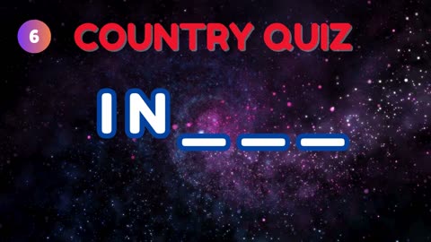 Can you guess the country?