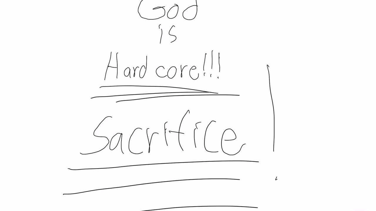 God is hardcore