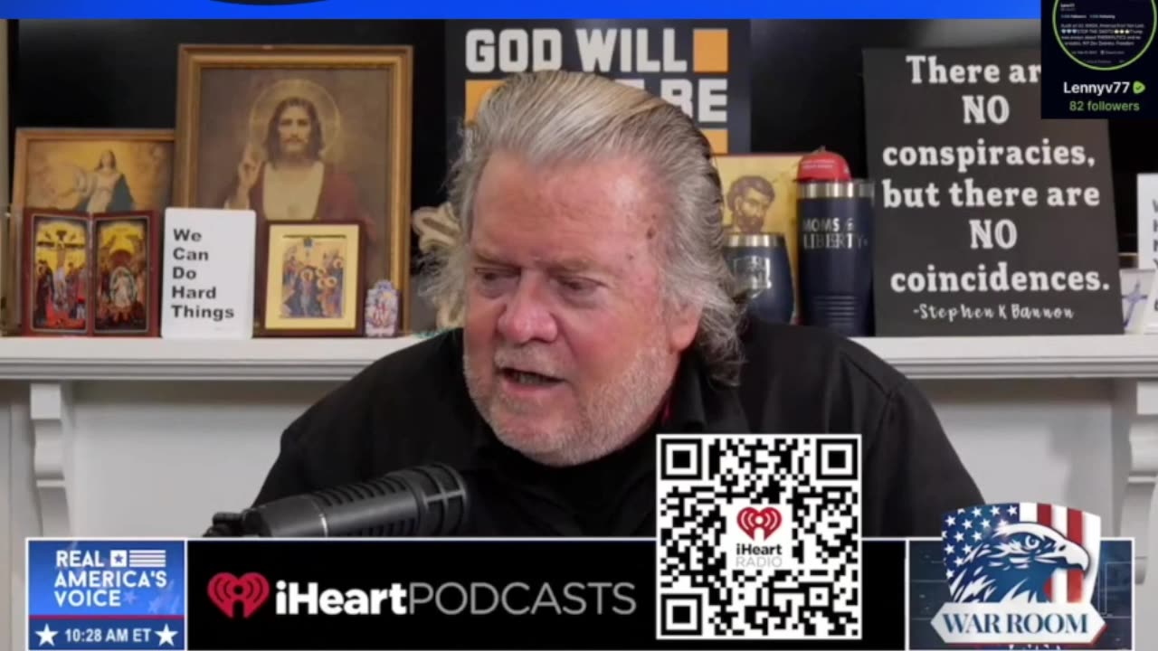 Bannon sounds off on techbro dinner after RFKjr testimony on capital hill.