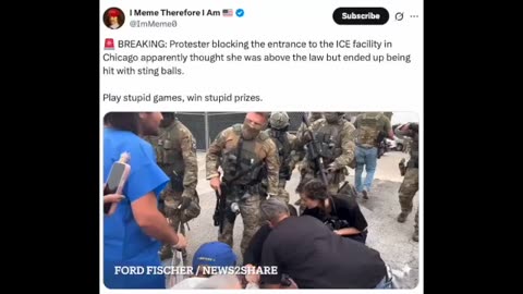 FAFO : Anti-ICE Activist Thinks She's Above The Law