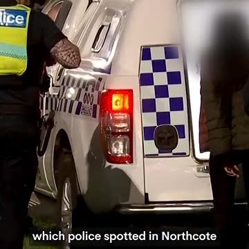 Police arrest two people over stolen car - 7NEWS Australia