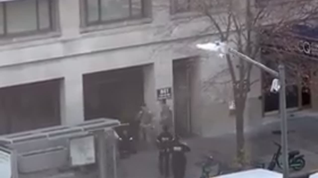 Immediate moments after the shooting of National Guard members in Washington DC today.