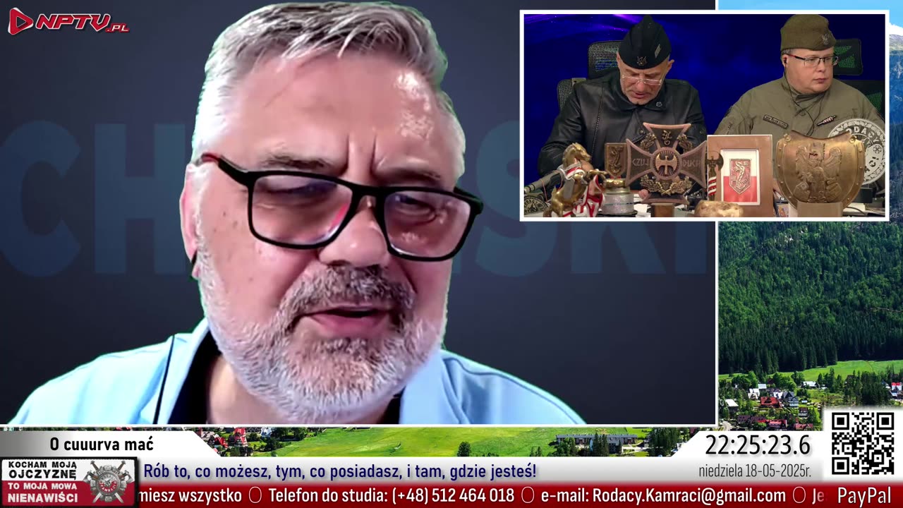 O cuuurva mać! Nd. 18.5.2025r. W. Olszański, M. Osadowski Rodacy Kamraci NPTV.pl