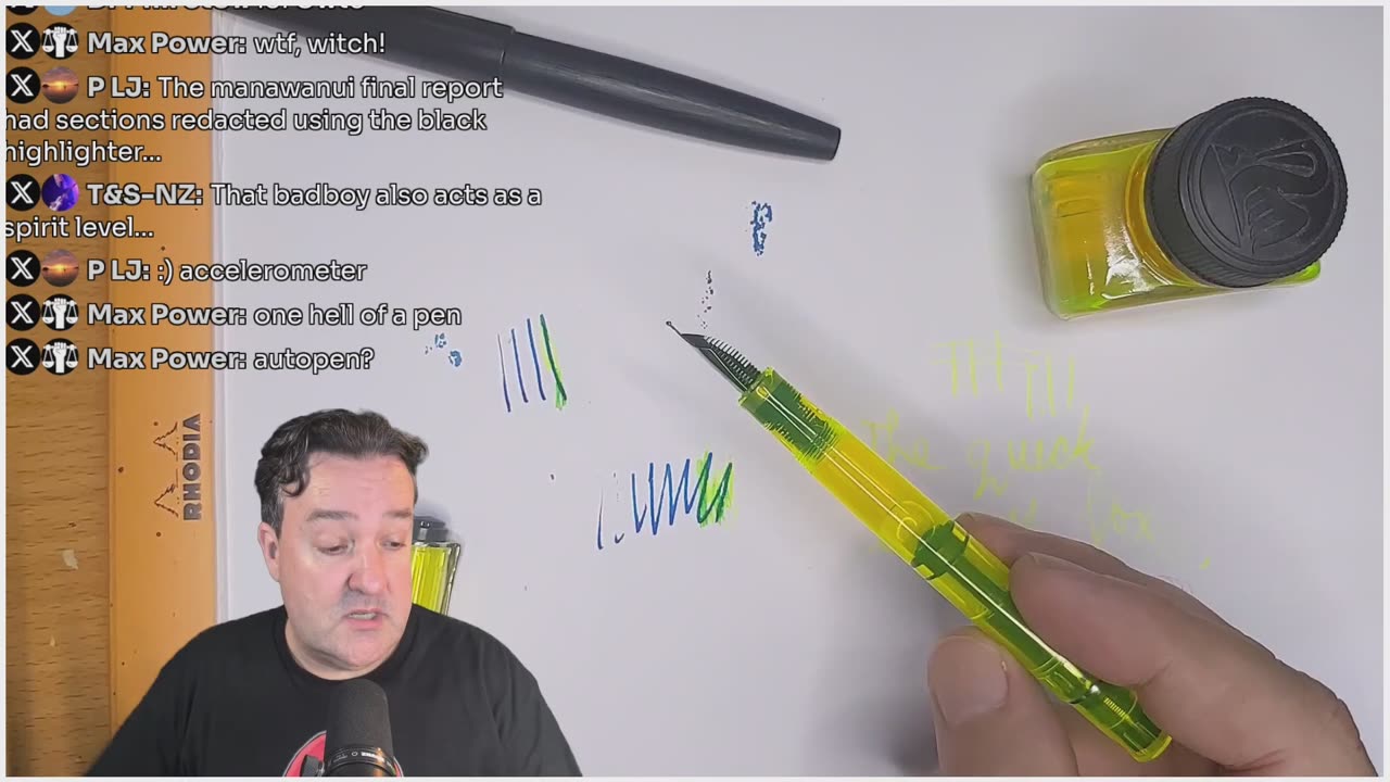 Fun With Fountain Pens: Pelikan Souverän M205 Highlighter
