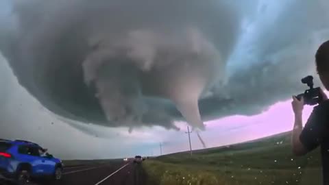 A Wild Time-lapse of a Tornado (No Sound)