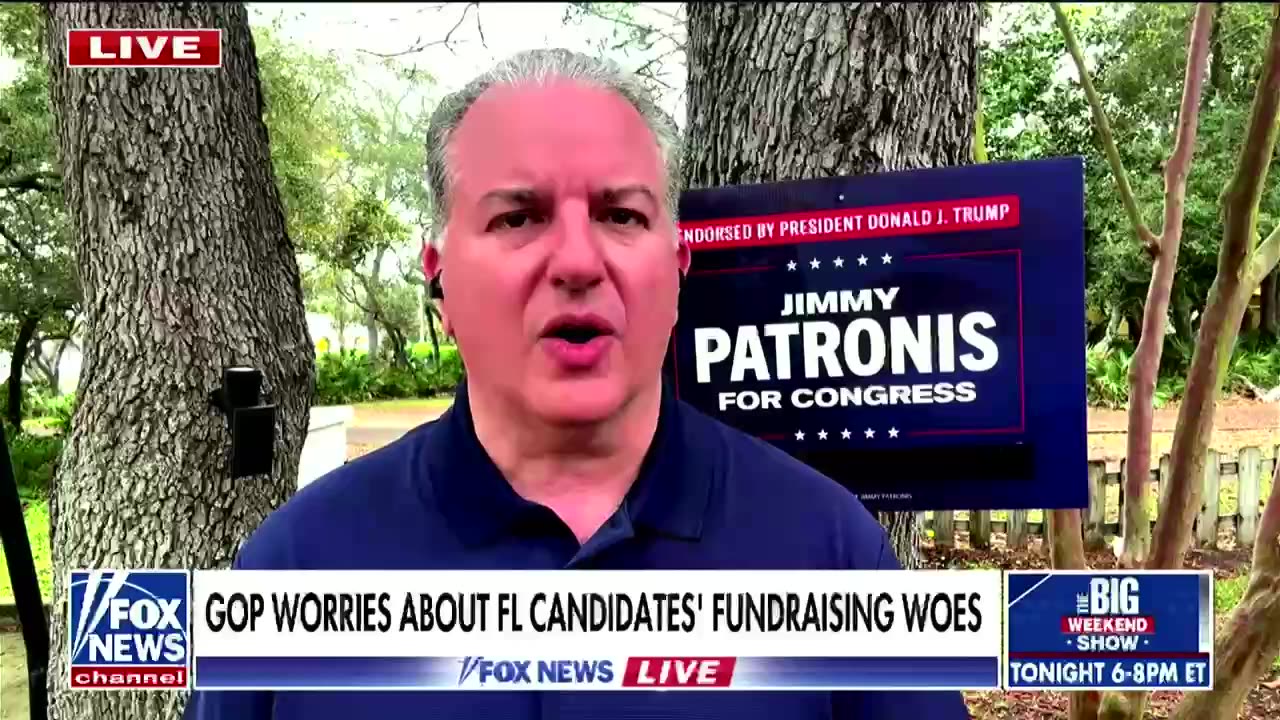 'You're being outspent 5 to 1': Fox News host confronts Florida GOP candidate