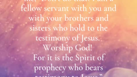 Revelation 19:10
