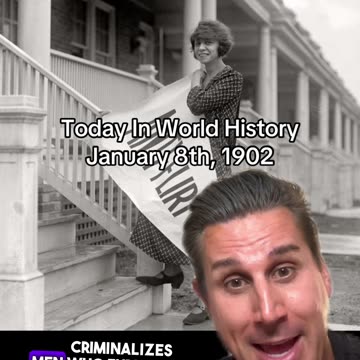 THE HISTORICAL MOMENT OF JANUARY 8th, 1902
