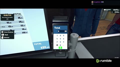 (Run to 100 follows! ) 1 Chill super market sim