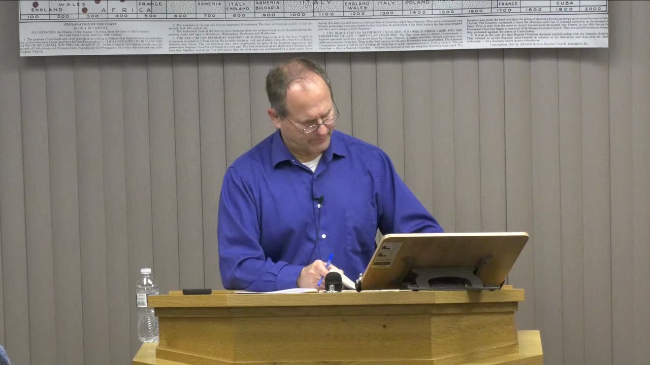 Wednesday Evening Preaching Service