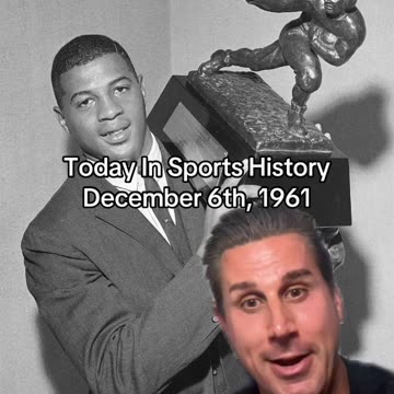 THE HISTORIC SPORTS MOMENT OF DECEMBER 6th, 1961