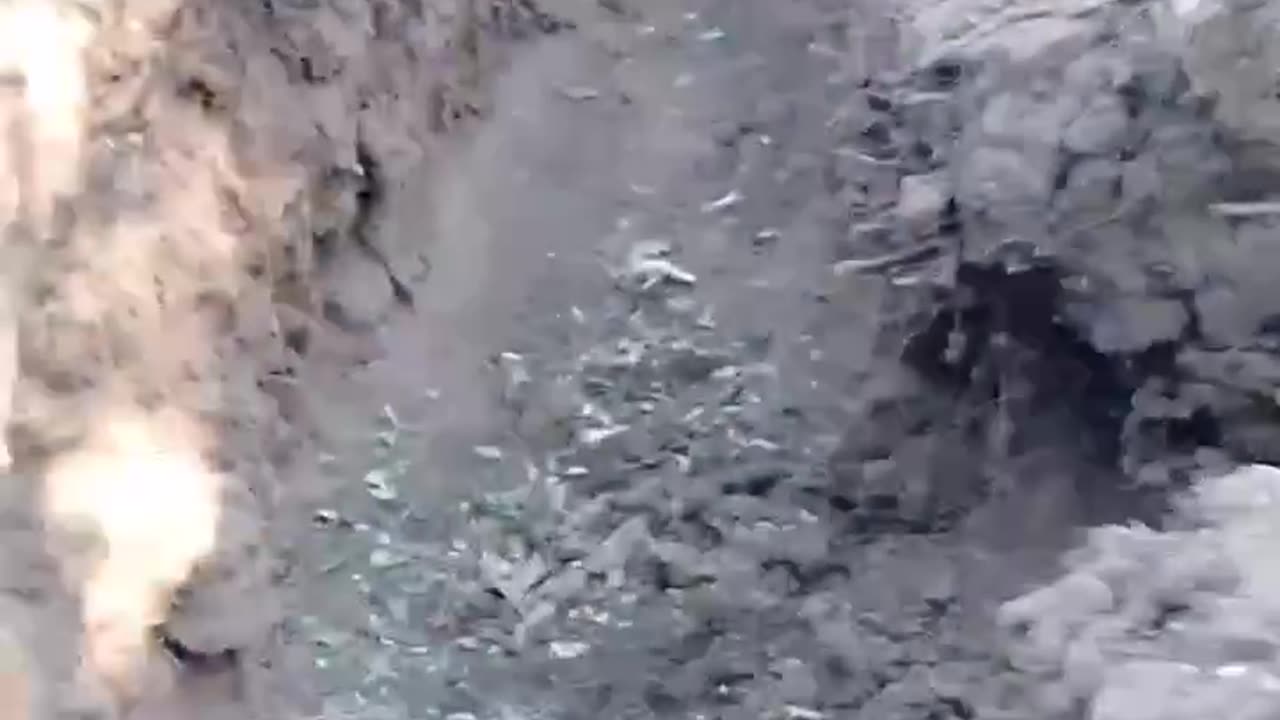 Last One Standing in Massive Russian Trench Complex After Bombing Run
