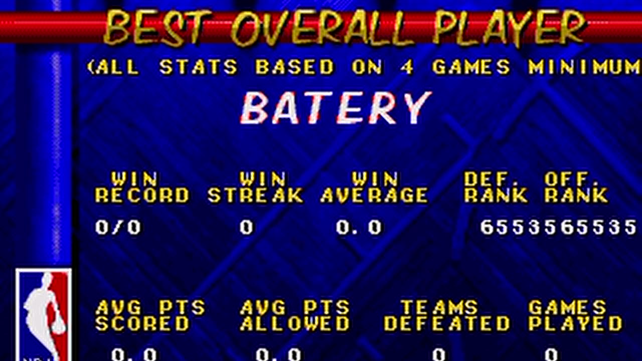 Gens rom NBA Hangtime