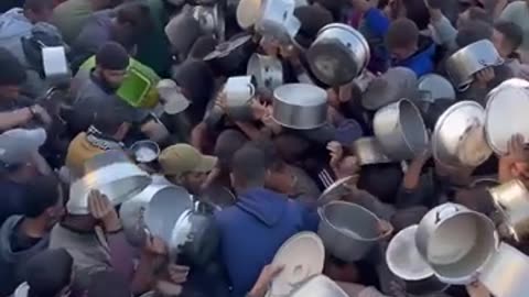 The Israelis are Using Food as Bait to Slaughter Innocent Kids.