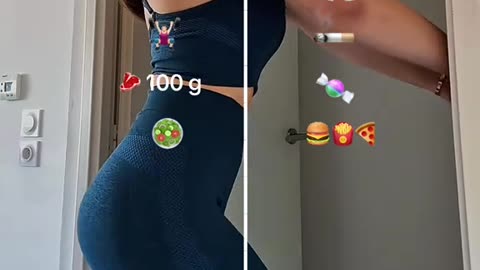 French tgirl making workout