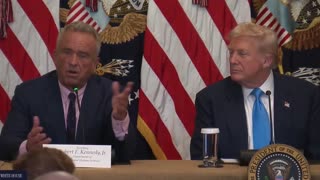 RFK Jr said he's been coming to the White House for 65 yrs, “It’s Never Looked Better”